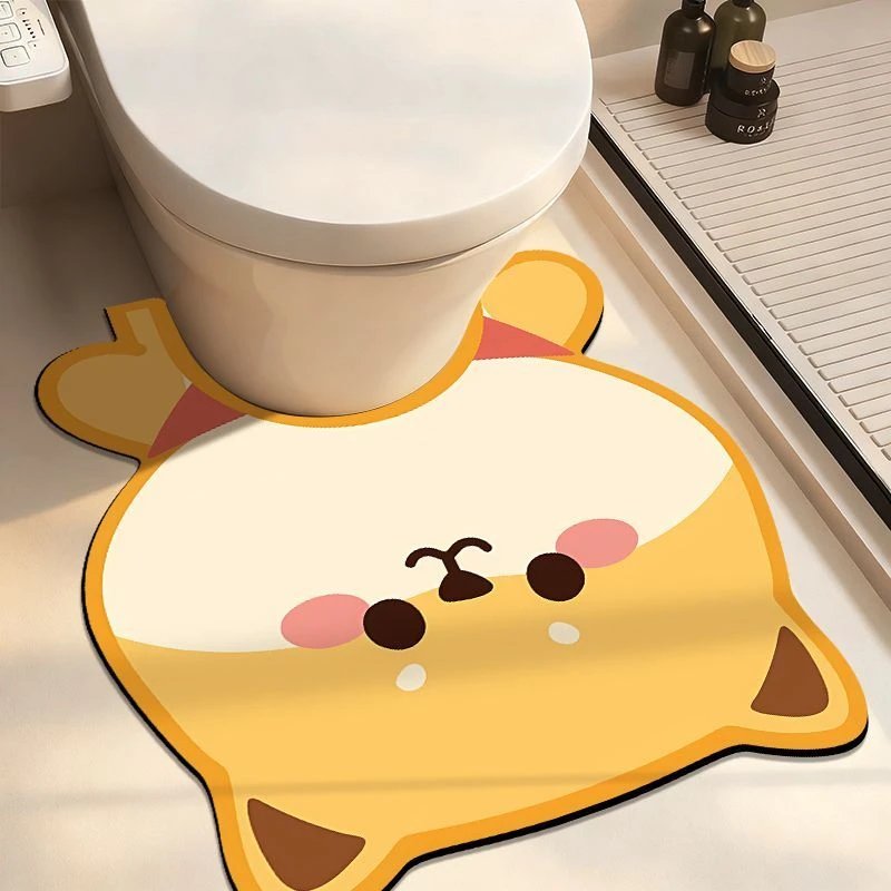 Novelty Pet Paw Bathroom Mat