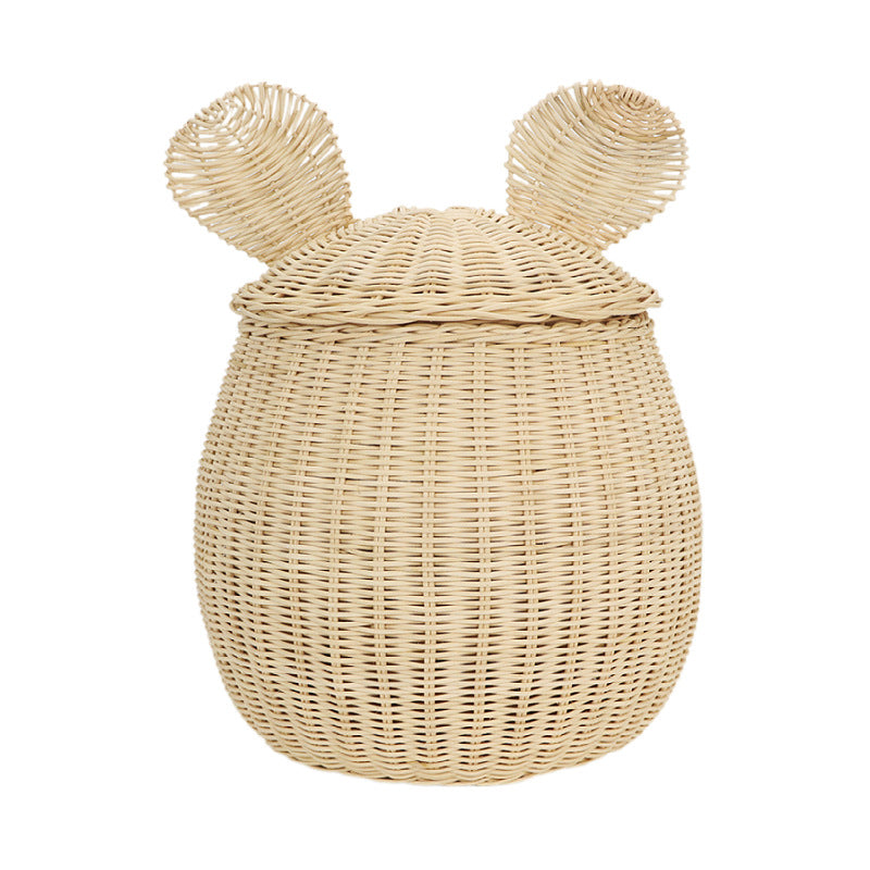 Playful Woven Storage Container Acalora