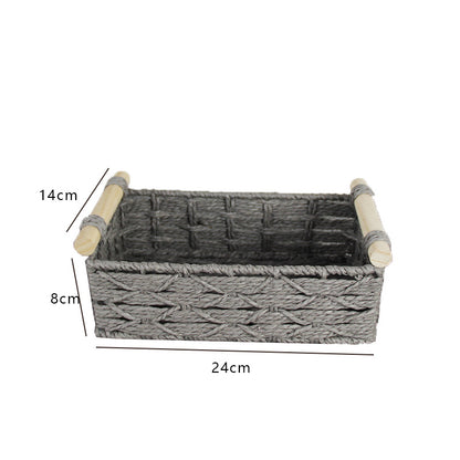 Woven Natural Storage Basket Acalora