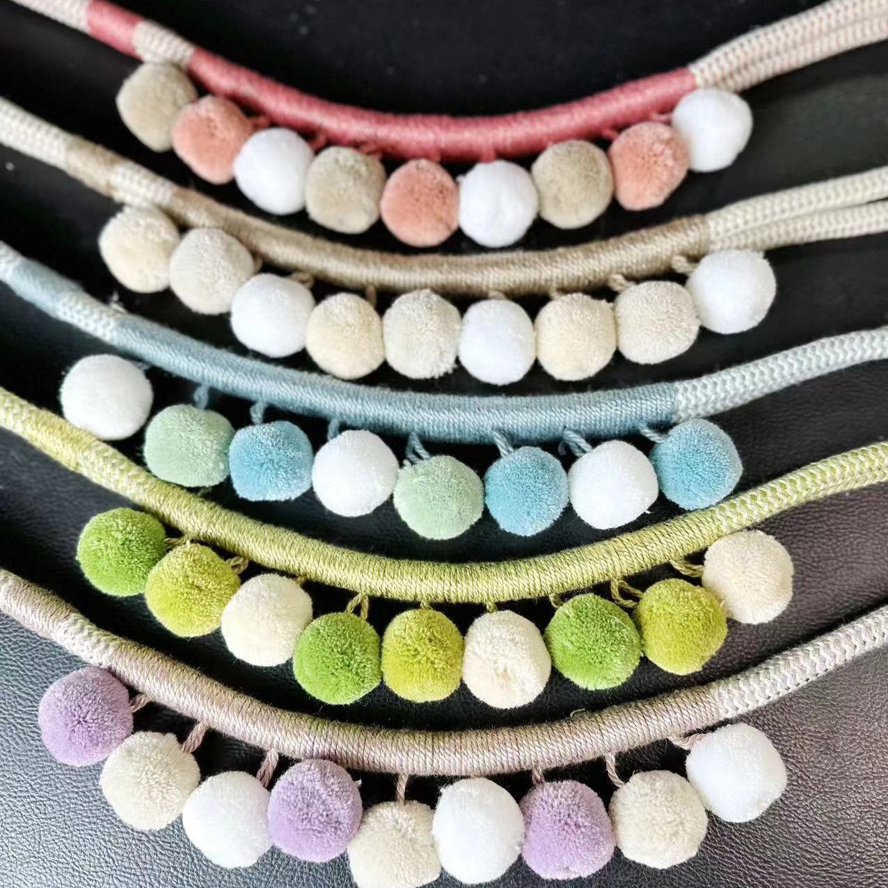Trendy Knit Necklace Acalora