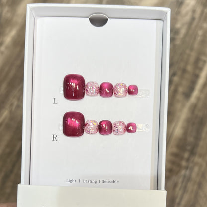 Decorative Crystal-Embellished Hair Clip Set Acalora
