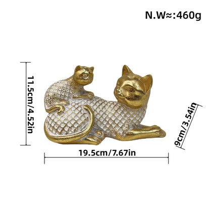 Decorative Cat Figurine Acalora