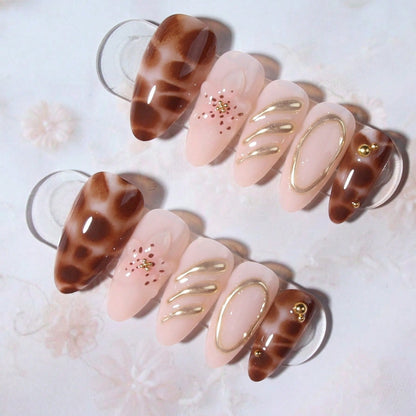 Exquisite 3D Floral Design Nail Set Acalora