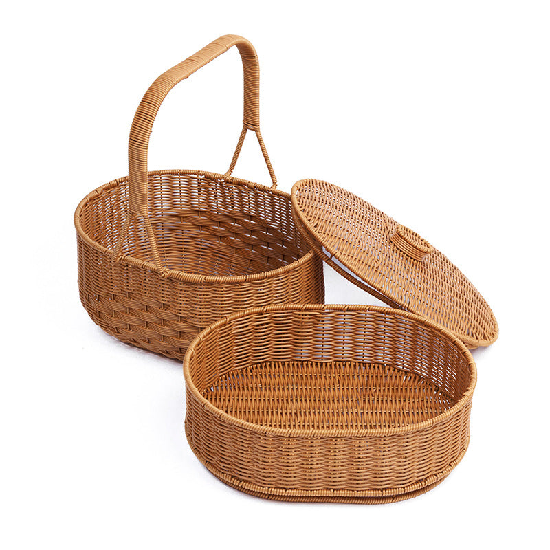 Large Woven Storage Basket Acalora