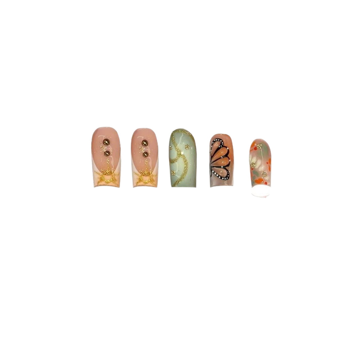 Artistic Acrylic Nail Design Acalora