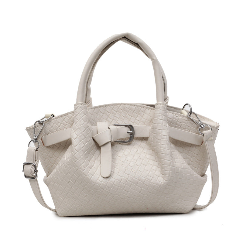 Stylish Woven Structured Handbag Acalora