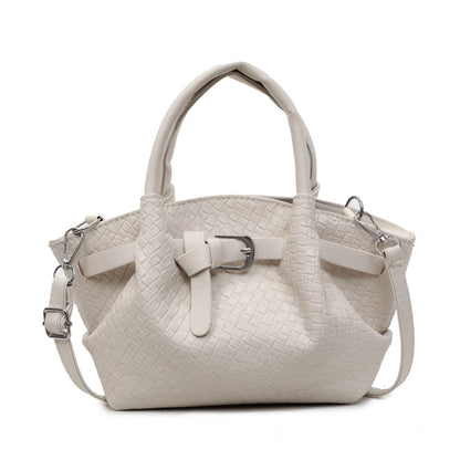 Stylish Woven Structured Handbag Acalora