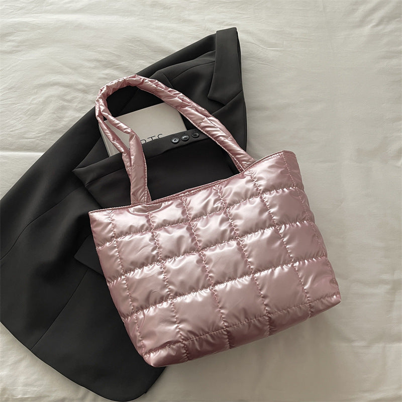 Padded Quilted Tote Bag Acalora