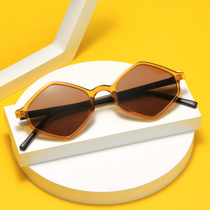Women's stylish geometric sunglasses with elegant frame Brehn