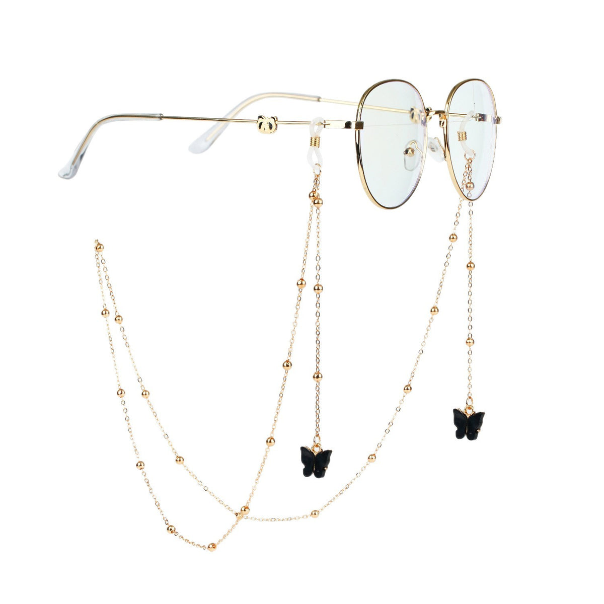 Decorative Butterfly Eyewear Chain Acalora