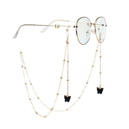 Decorative Butterfly Eyewear Chain Acalora
