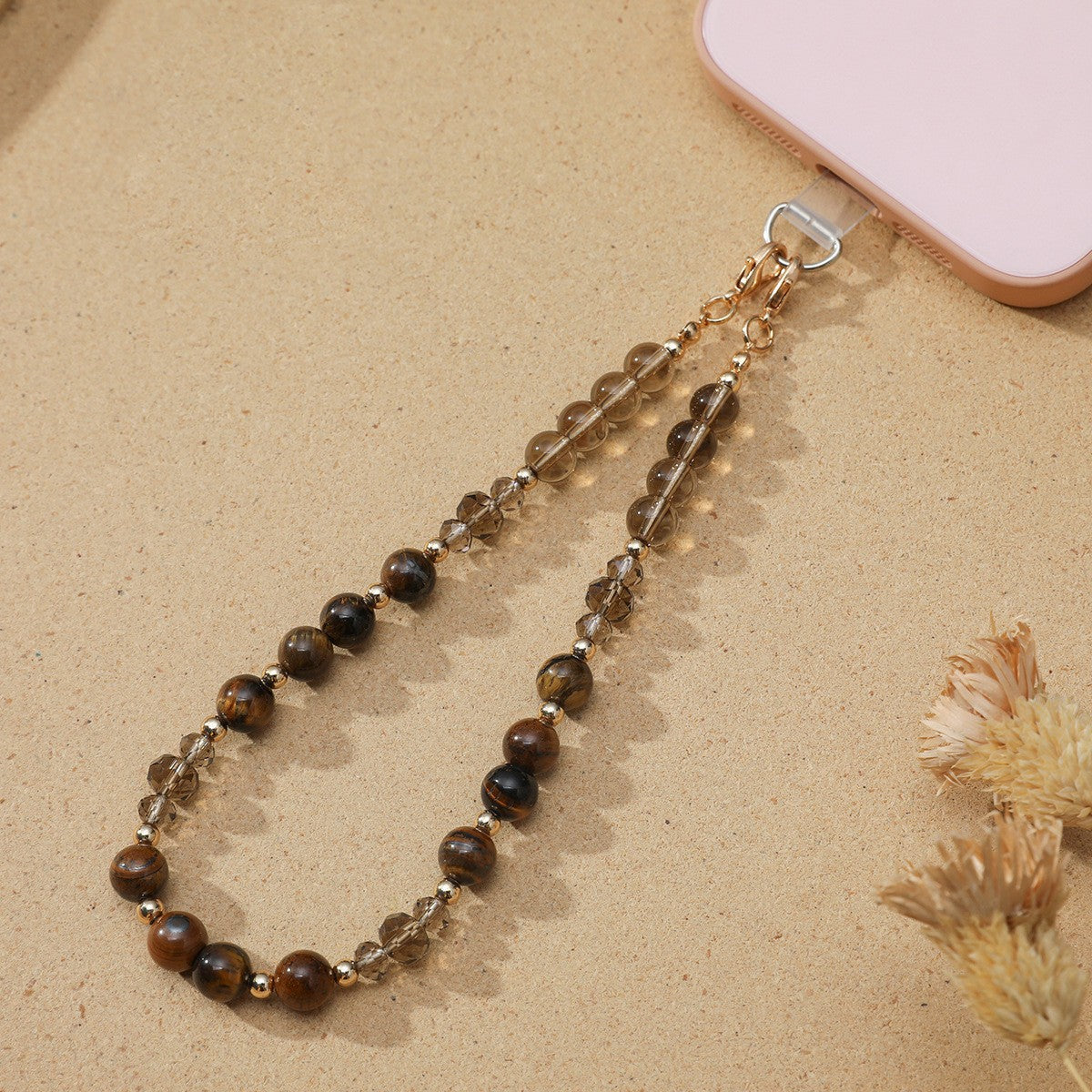 Beaded Phone Chain Holder Acalora