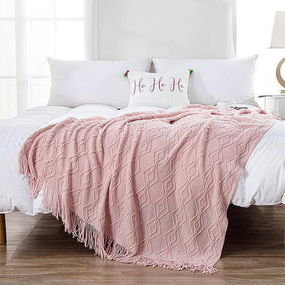 Home Decorative Knit Blanket
