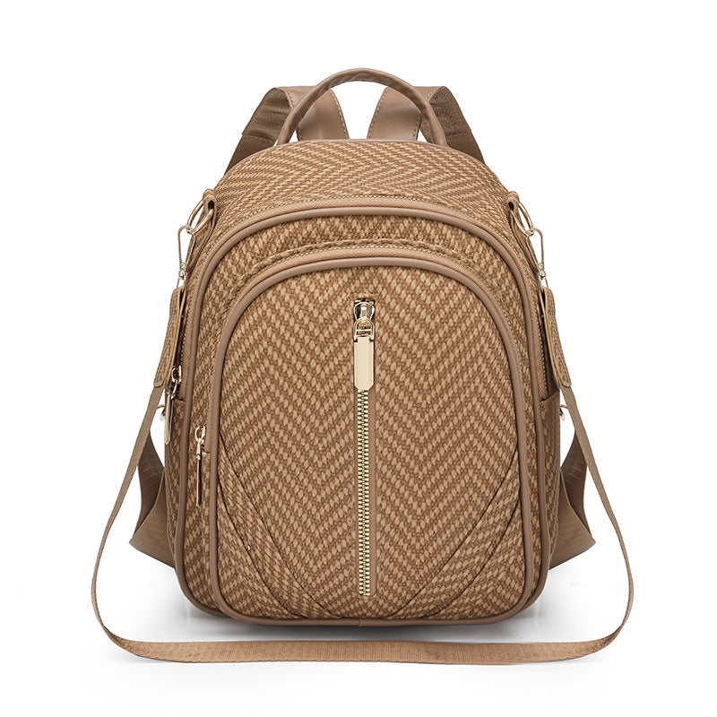 Chic Textured Crossbody Bag Acalora