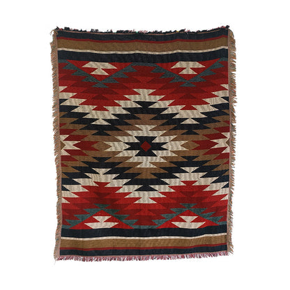 Tribal Patterned Throw Blanket