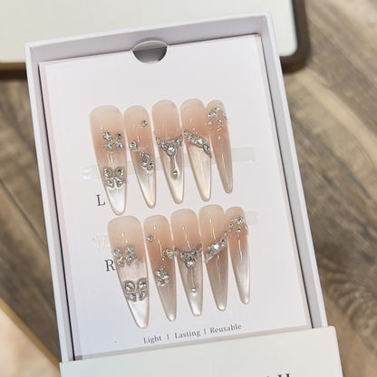 Reusable Stiletto Nail Tips Acalora