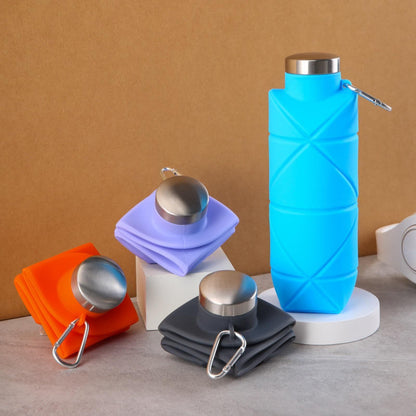 Women's foldable silicone water bottle Karnz