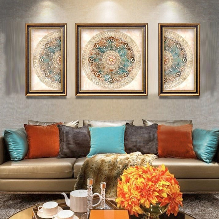 Decorative framed art set