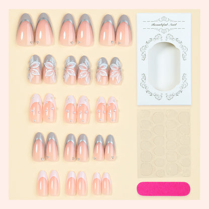 Luxury Decorative Press-On Nail Set Acalora
