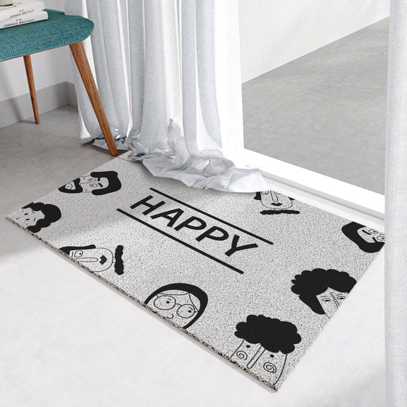 Whimsical Welcome Door Mat