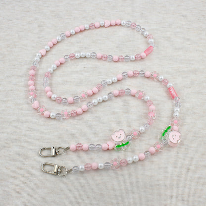 Playful Beaded Eyewear Chain Acalora