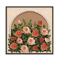 Vintage Floral Decorative Wall Art