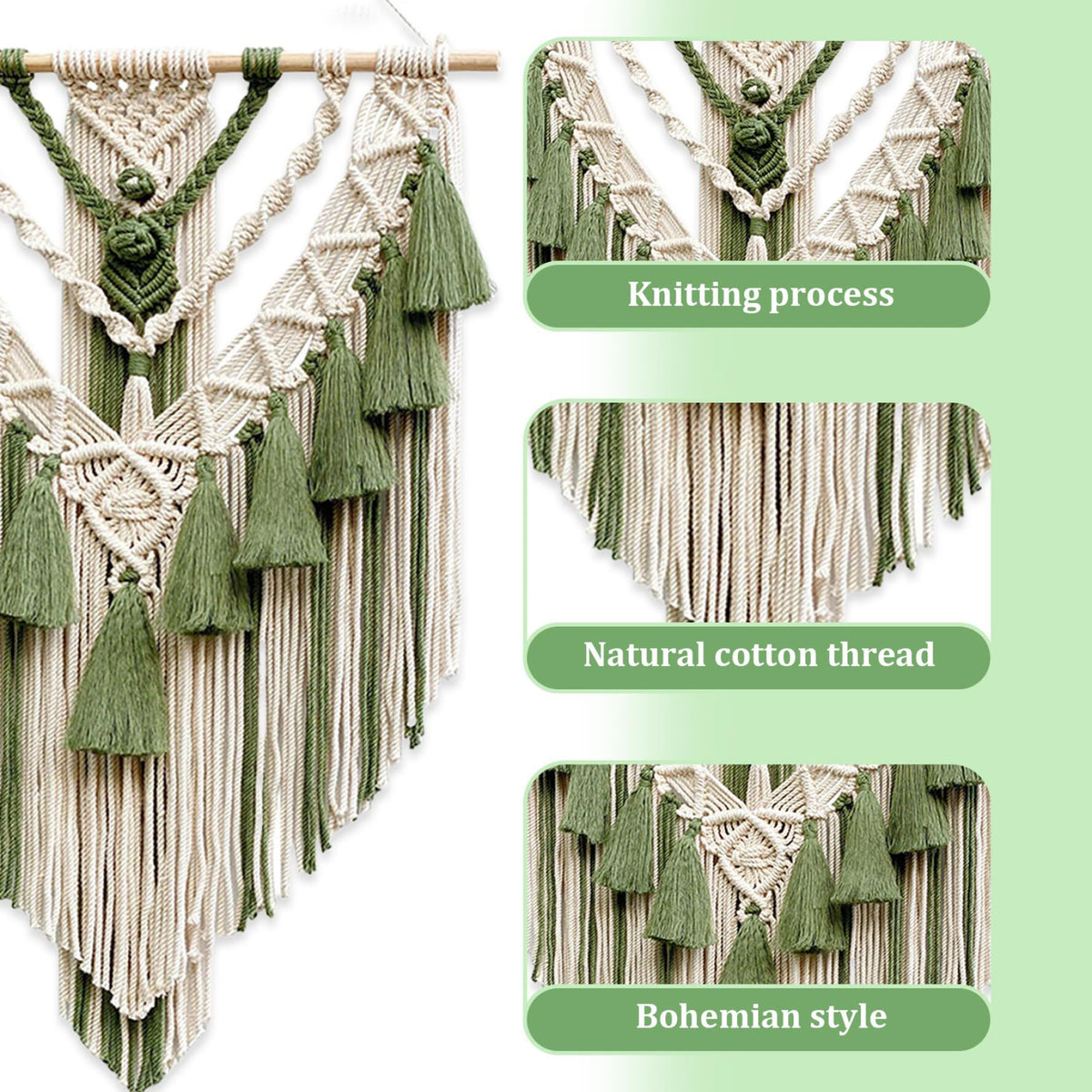 Handcrafted Macramé Wall Hanging Acalora