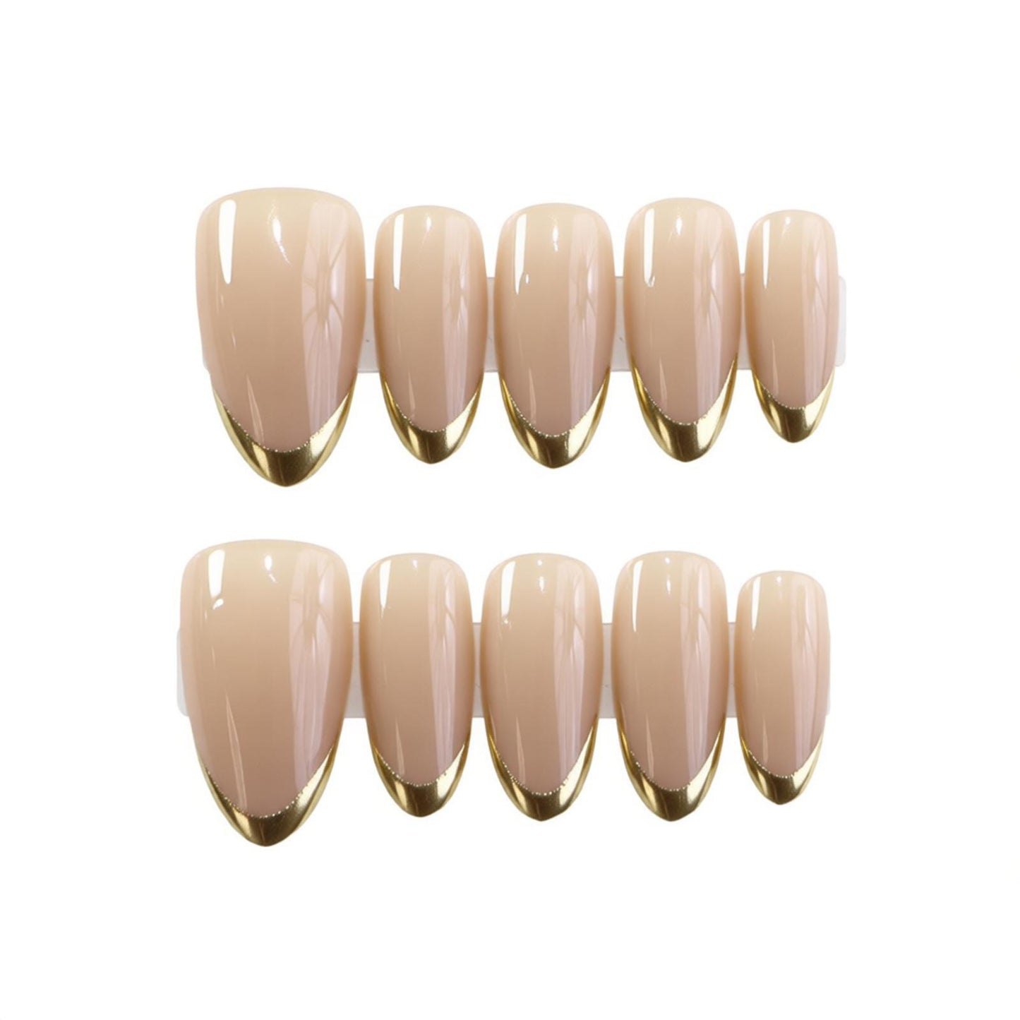 Luxe French Tip Press-On Nail Set Acalora