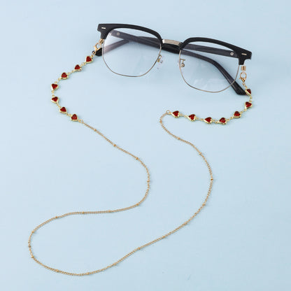 Heart-Shaped Eyewear Chain Acalora