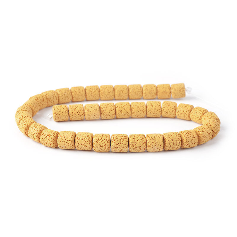Natural Lava Stone Bead Necklace Acalora