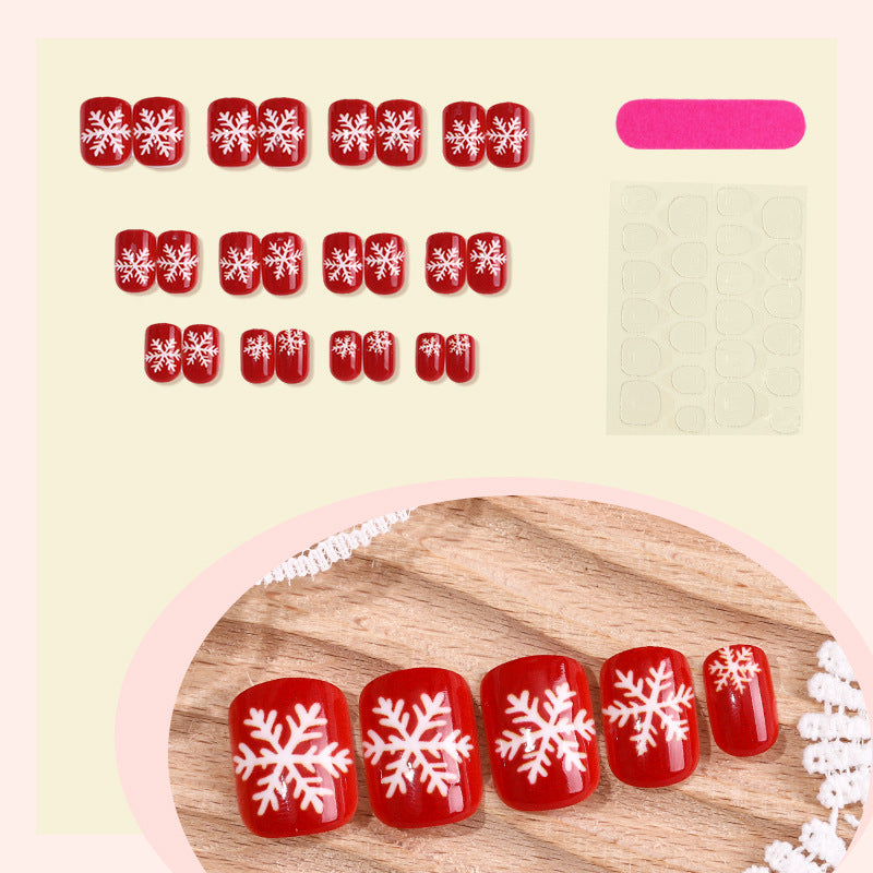 Festively Themed Press-On Nail Art Collection Acalora