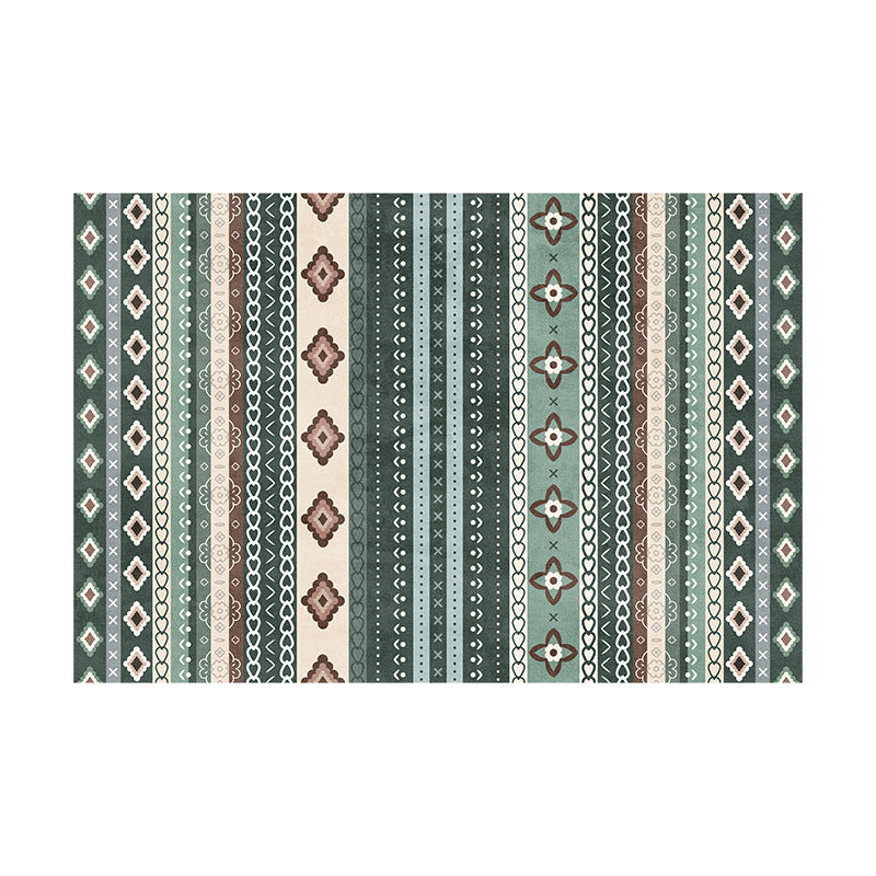Stylish Geometric Pattern Bathroom Mat Acalora