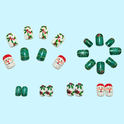 Christmas Art Nails Acalora