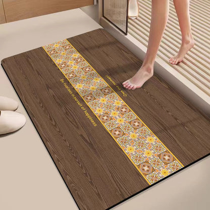 Decorative Memory Foam Bath Mat