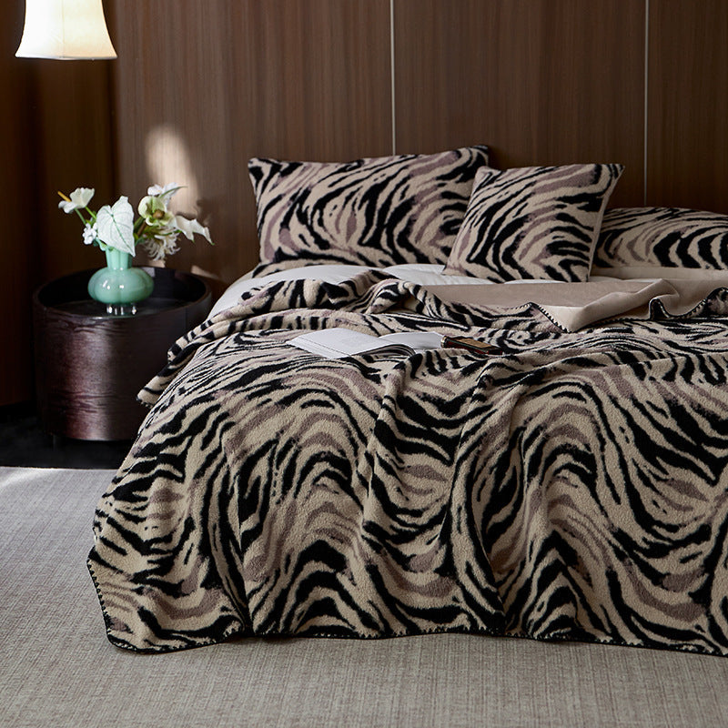 Decorative Flannel Bedspread