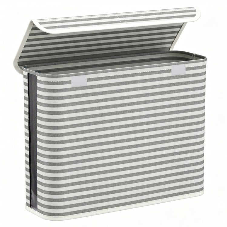 Multifunctional laundry storage box with bamboo lid Acalora
