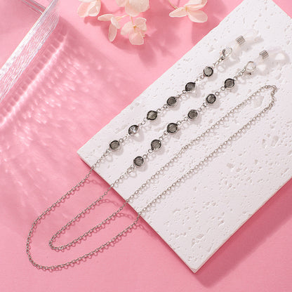 Artistic Beaded Eyewear Chain Acalora