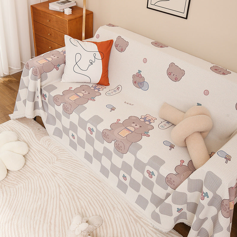 Decorative Animal Print Sofa Cover