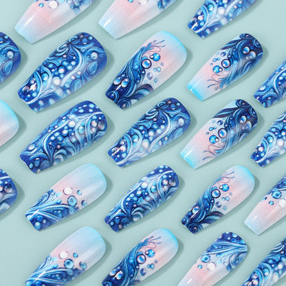Artificial nails in elegant water design Acalora