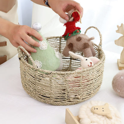 Rustic storage basket Acalora
