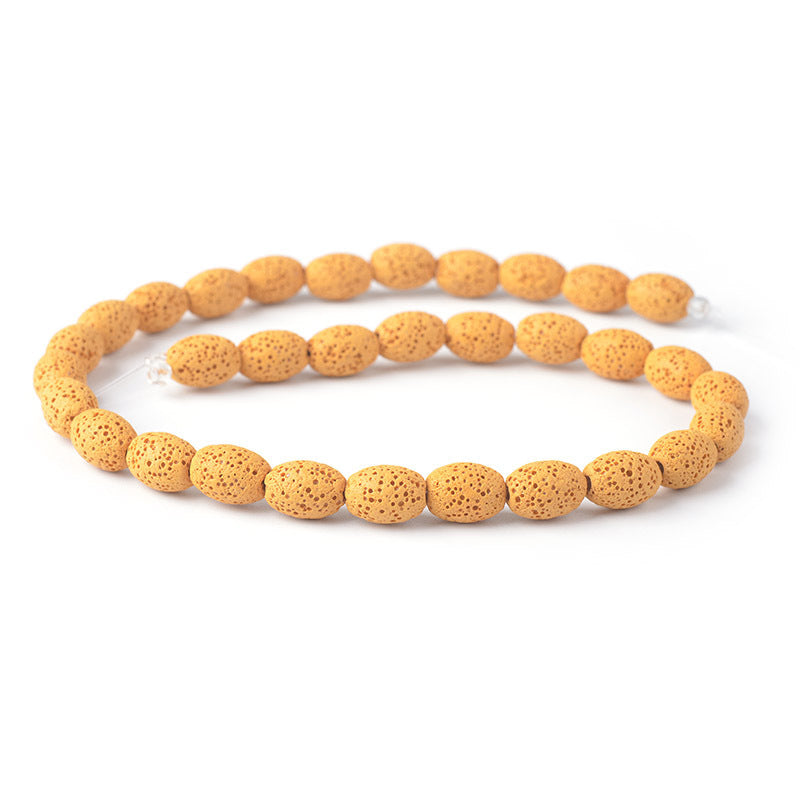 Lava Stone Bead Necklace Acalora