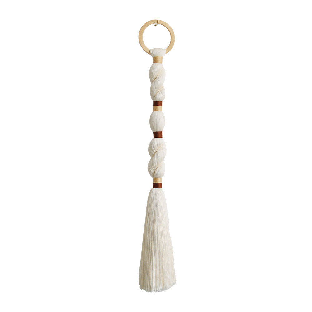 Wall decoration with elegant tassel design