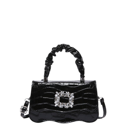 Glamorous Crocodile Texture Evening Handbag Acalora