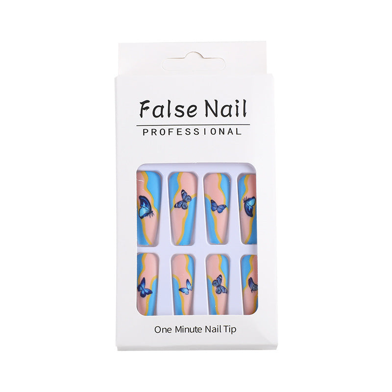 Artificial nails with creative floral designs Acalora