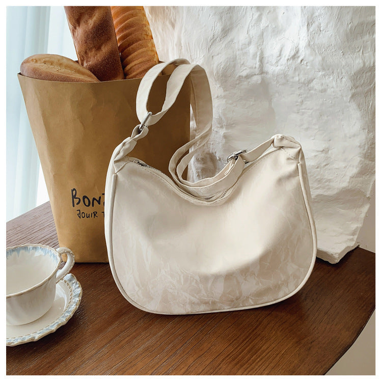 Contemporary Soft Leather Shoulder Bag Acalora