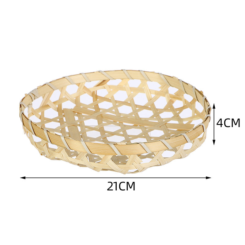 Decorative Handwoven Serving Tray Acalora