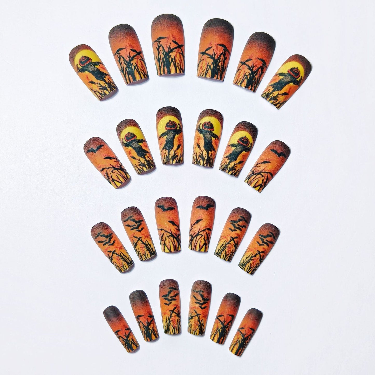 Halloween-Inspired Art Nail Wraps Acalora