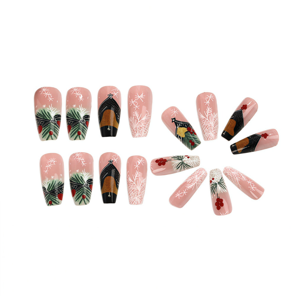 Decorative artificial nail set Acalora