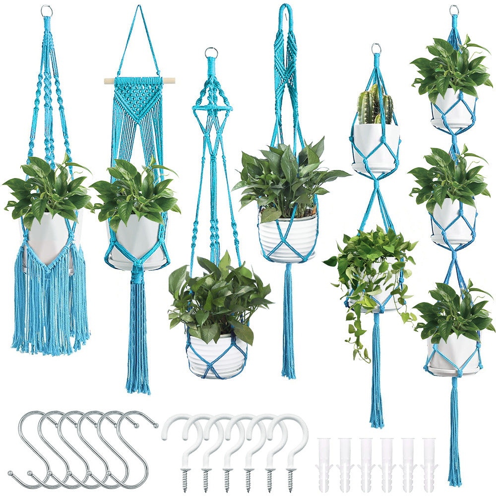 Macrame Plant Hanger Set Acalora
