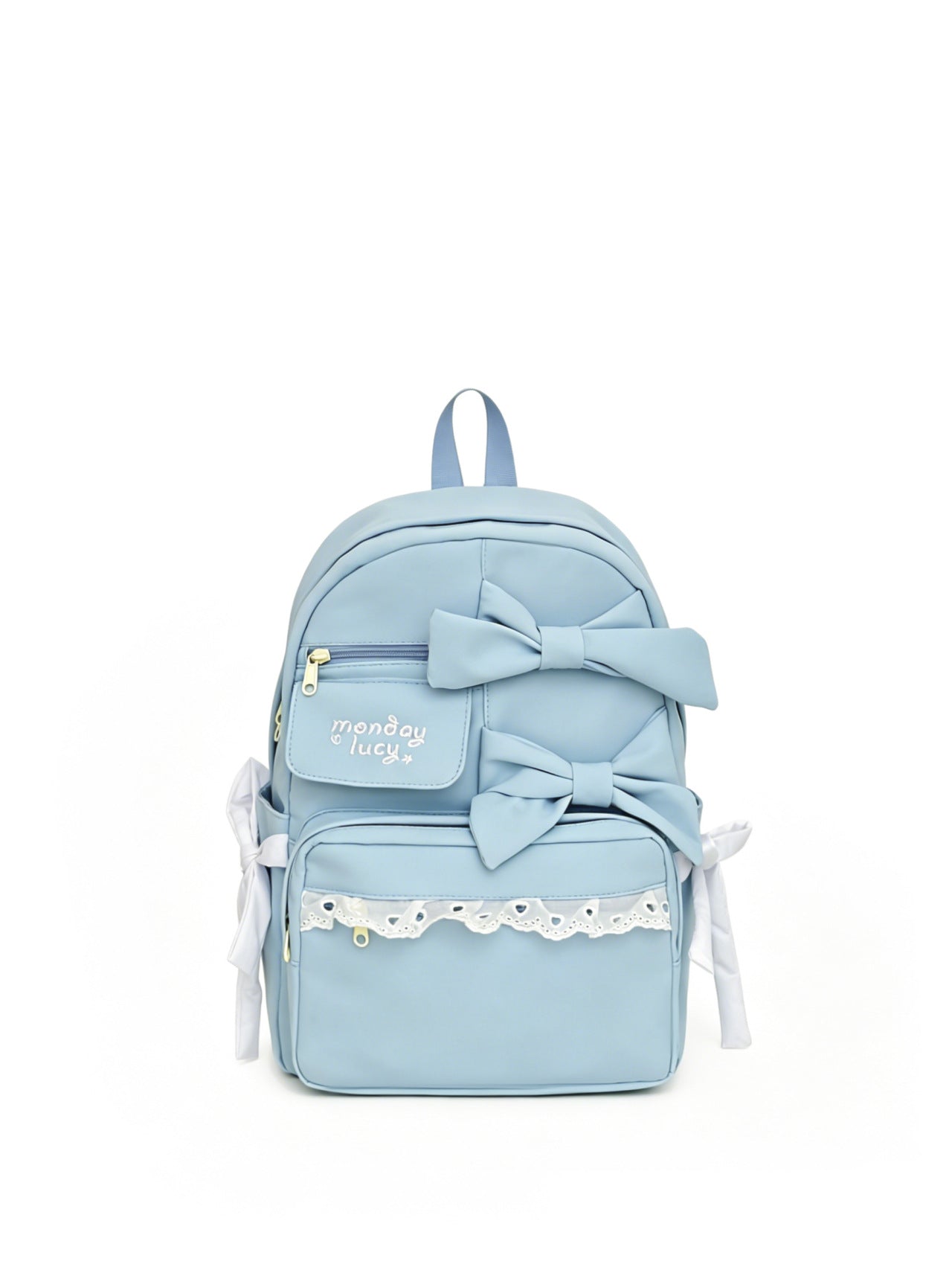 Cute Bow-Accent School Backpack Bowlift